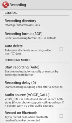 Call Recorder - ACR android App screenshot 10