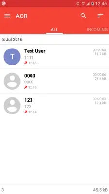 Call Recorder - ACR android App screenshot 7