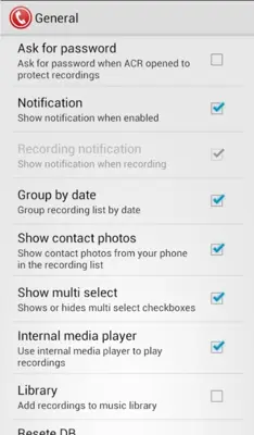 Call Recorder - ACR android App screenshot 8